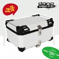 도노 오토바이 알루미늄 탑박스 대용량 배달통 고급 리어백 DONO 화이트 85L